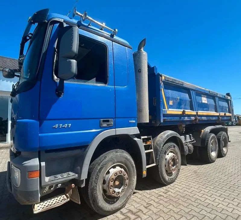 Mercedes-Benz ACTROS 4141 K 8x4 – wywrotka 3-stronna MEILLER- Retarder -Euro5 - Istovarivač: slika 1 Mercedes-Benz ACTROS 4141 K 8x4 – wywrotka 3-stronna MEILLER- Retarder -Euro5 - Istovarivač: slika 1