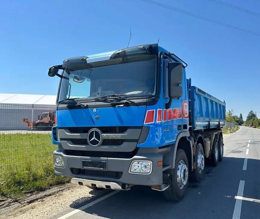 Mercedes-Benz ACTROS MP3 4148 MEILLER – wywrotka 2-stronna Bordmatic/ Retarder / Euro 5 - Istovarivač: slika 1 Mercedes-Benz ACTROS MP3 4148 MEILLER – wywrotka 2-stronna Bordmatic/ Retarder / Euro 5 - Istovarivač: slika 1