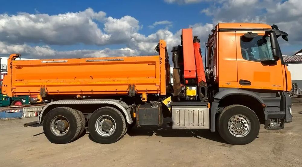 Mercedes-Benz Arocs 2648/3 – 3-stronny wywrotka Meiller / Żuraw Palfinger PK23002 / 2x BORDMATIK / Automatyczna - Istovarivač: slika 5 Mercedes-Benz Arocs 2648/3 – 3-stronny wywrotka Meiller / Żuraw Palfinger PK23002 / 2x BORDMATIK / Automatyczna - Istovarivač: slika 5
