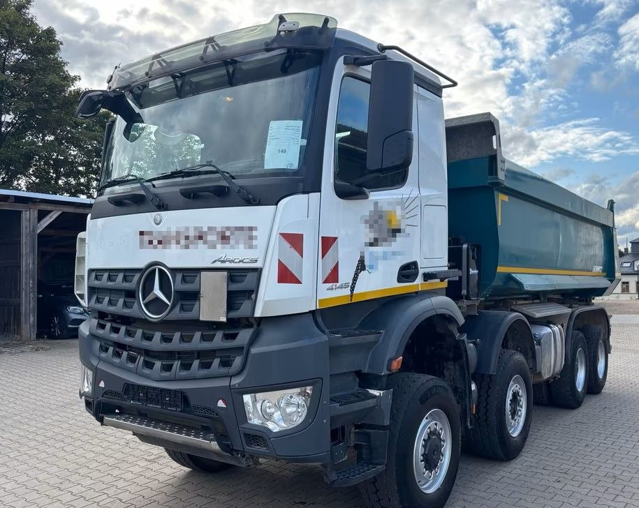 Mercedes-Benz Arocs 4145 AK 8x6 | Wywrotka trójstronna Schmitz Mulde | Klima | Kamera | - Istovarivač: slika 2 Mercedes-Benz Arocs 4145 AK 8x6 | Wywrotka trójstronna Schmitz Mulde | Klima | Kamera | - Istovarivač: slika 2