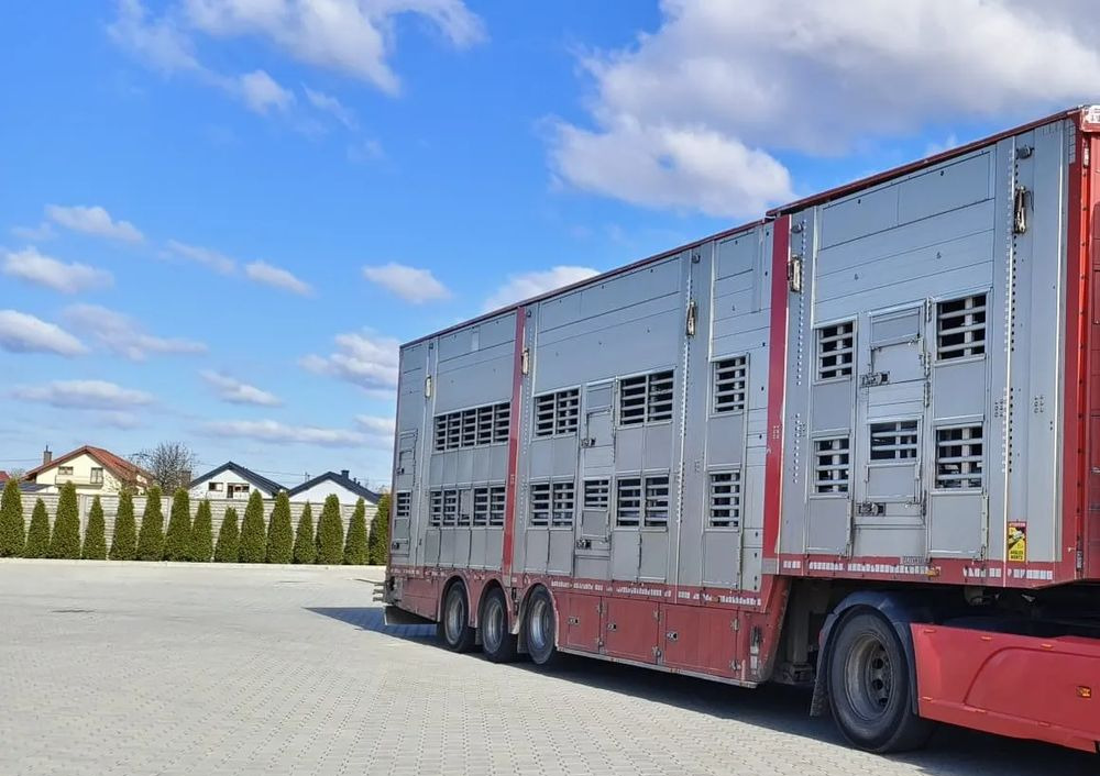 Pezzaioli SBA32/hydrauliczny dach/hydrauliczna rampa/ 3 poziomy/ 2xbydło -3xtrzoda/wentylatory/poidła/sterowanie pilotem - Poluprikolica za prevoz stoke: slika 2 Pezzaioli SBA32/hydrauliczny dach/hydrauliczna rampa/ 3 poziomy/ 2xbydło -3xtrzoda/wentylatory/poidła/sterowanie pilotem - Poluprikolica za prevoz stoke: slika 2