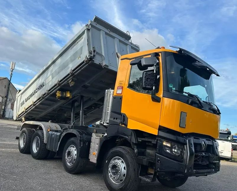 Renault K 440 8x4 • Bordmatik • Klima •  Meiller • Euro 6 • 3-stronna wywrotka • 299 000 km - Istovarivač: slika 4 Renault K 440 8x4 • Bordmatik • Klima •  Meiller • Euro 6 • 3-stronna wywrotka • 299 000 km - Istovarivač: slika 4
