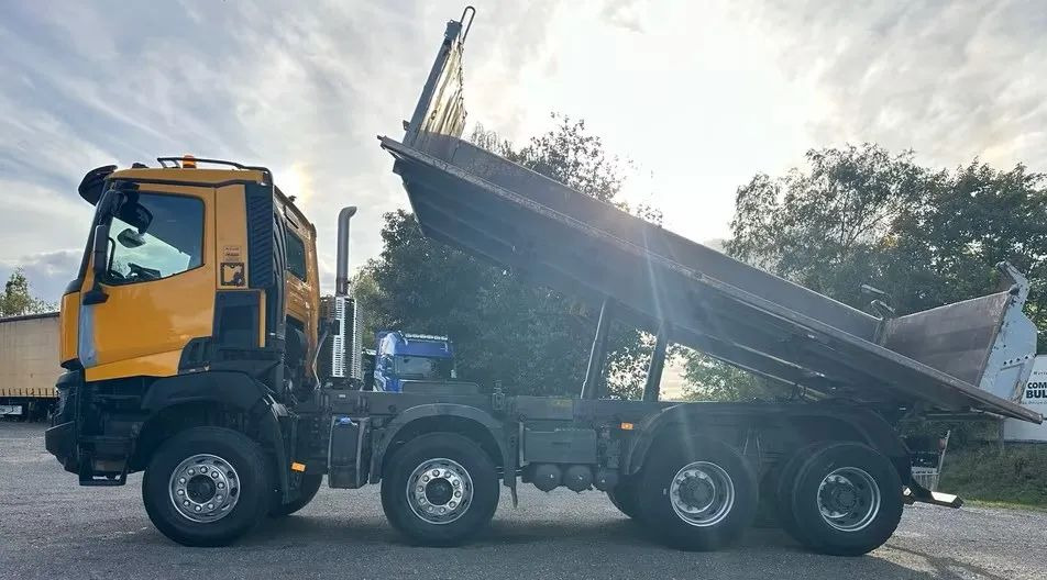 Renault K 440 8x4 • Bordmatik • Klima •  Meiller • Euro 6 • 3-stronna wywrotka • 299 000 km - Istovarivač: slika 3 Renault K 440 8x4 • Bordmatik • Klima •  Meiller • Euro 6 • 3-stronna wywrotka • 299 000 km - Istovarivač: slika 3