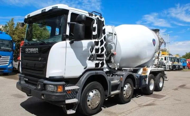 Scania G 410 8x4 – betonowóz Liebherr HTM 904 (9 m³) - Mikser za beton: slika 2 Scania G 410 8x4 – betonowóz Liebherr HTM 904 (9 m³) - Mikser za beton: slika 2