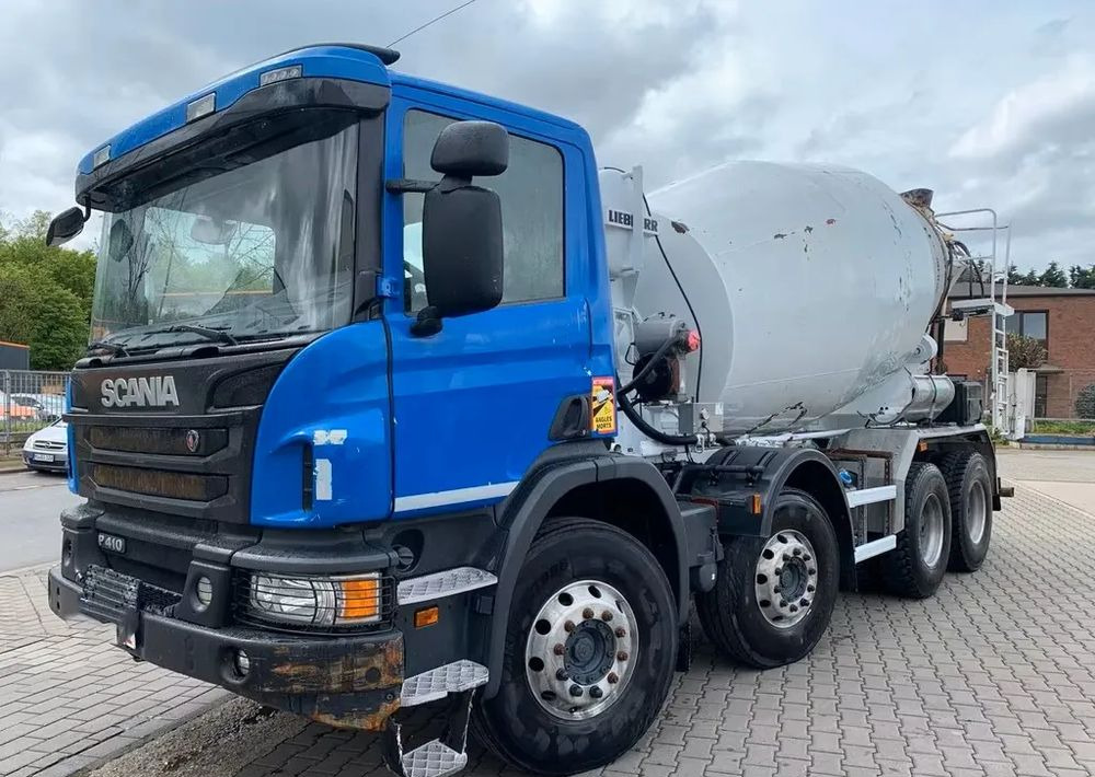 Scania P410 8x4 – Betoniarka Liebherr 9 m³/ Euro 5 / Retarder - Mikser za beton: slika 1 Scania P410 8x4 – Betoniarka Liebherr 9 m³/ Euro 5 / Retarder - Mikser za beton: slika 1