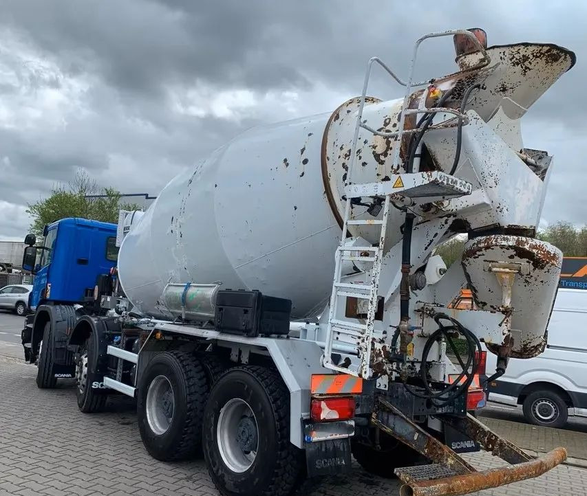 Scania P410 8x4 – Betoniarka Liebherr 9 m³/ Euro 5 / Retarder - Mikser za beton: slika 4 Scania P410 8x4 – Betoniarka Liebherr 9 m³/ Euro 5 / Retarder - Mikser za beton: slika 4