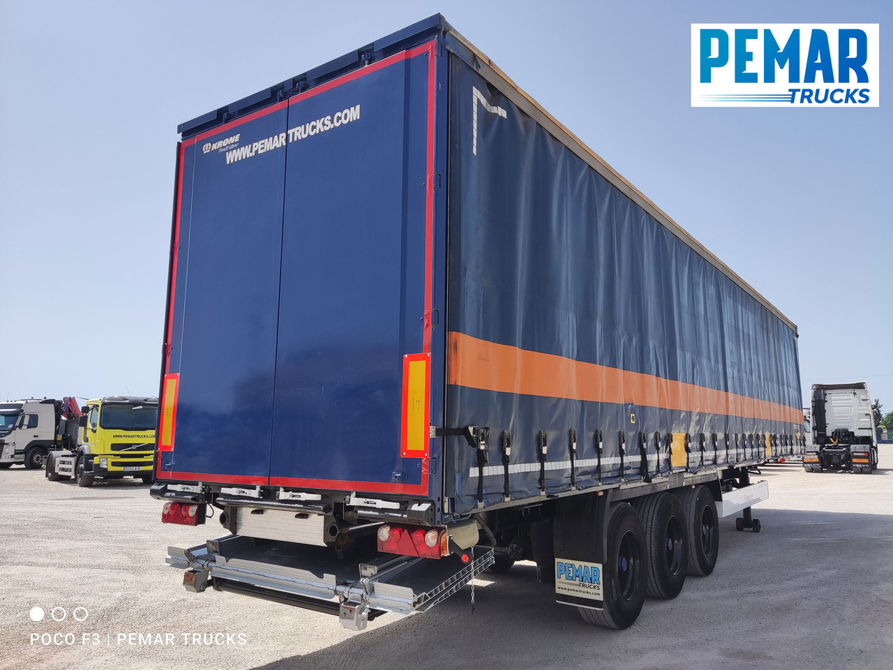 KRONE SD TAUTLINER PLATAFORMA ELEVADORA - Poluprikolica sa ceradom: slika 5 KRONE SD TAUTLINER PLATAFORMA ELEVADORA - Poluprikolica sa ceradom: slika 5