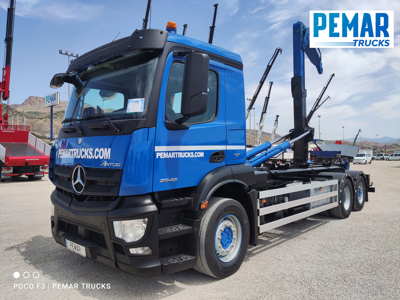 MERCEDES-BENZ ANTOS 2546 6X2 MULTILIFT - Kamion za prevoz kontejnera/ Kamion sa promenjivim sandukom: slika 1 MERCEDES-BENZ ANTOS 2546 6X2 MULTILIFT - Kamion za prevoz kontejnera/ Kamion sa promenjivim sandukom: slika 1