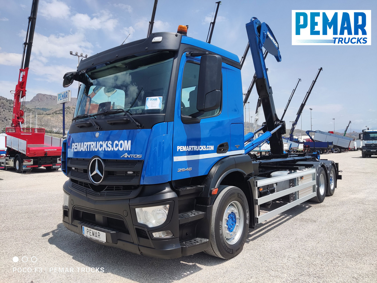MERCEDES-BENZ ANTOS 2546 6X2 MULTILIFT - Kamion za prevoz kontejnera/ Kamion sa promenjivim sandukom: slika 1 MERCEDES-BENZ ANTOS 2546 6X2 MULTILIFT - Kamion za prevoz kontejnera/ Kamion sa promenjivim sandukom: slika 1