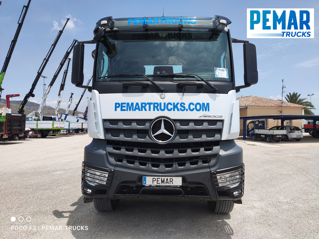 MERCEDES-BENZ AROCS 1845 PORTACONTENEDOR CADENA - Kamion za utovaranje kontejnera: slika 3 MERCEDES-BENZ AROCS 1845 PORTACONTENEDOR CADENA - Kamion za utovaranje kontejnera: slika 3