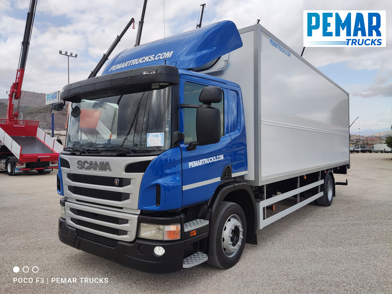 SCANIA P 230 CAJA CERRADA 16.5T - Kamion sa zatvorenim sandukom: slika 1 SCANIA P 230 CAJA CERRADA 16.5T - Kamion sa zatvorenim sandukom: slika 1