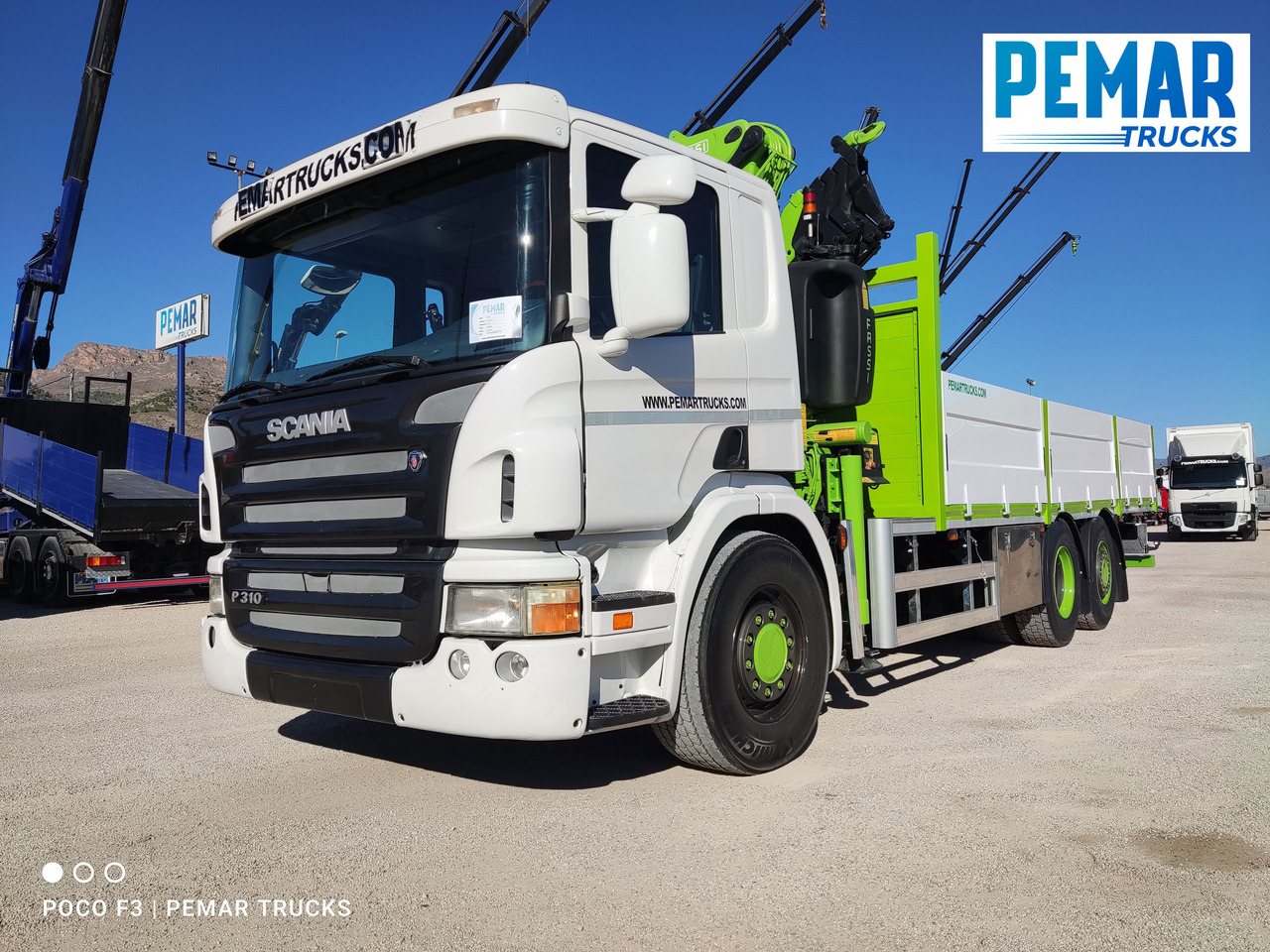 SCANIA P 310 6X2 GRUA CAJA FIJA FASSI F 210 - Kamion sa dizalicom: slika 2 SCANIA P 310 6X2 GRUA CAJA FIJA FASSI F 210 - Kamion sa dizalicom: slika 2