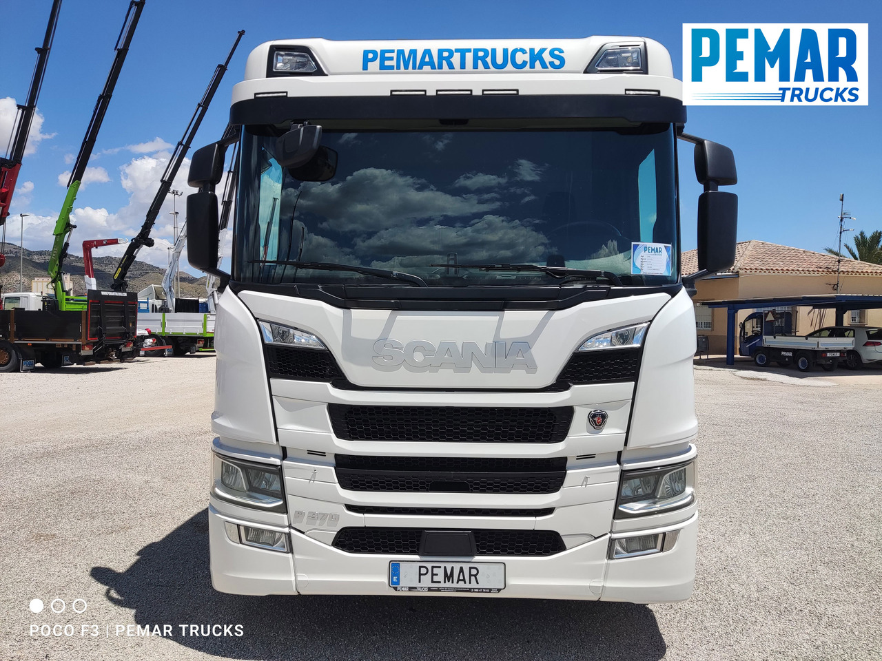 SCANIA P 370 4X2 GRUA CAJA FIJA - Kamion sa tovarnim sandukom, Kamion sa dizalicom: slika 3 SCANIA P 370 4X2 GRUA CAJA FIJA - Kamion sa tovarnim sandukom, Kamion sa dizalicom: slika 3