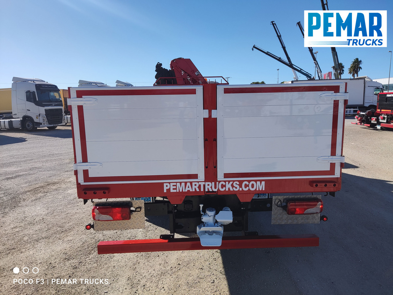 Kamion sa dizalicom SCANIA P 400 6X2 GRUA CAJA FIJA: slika 12