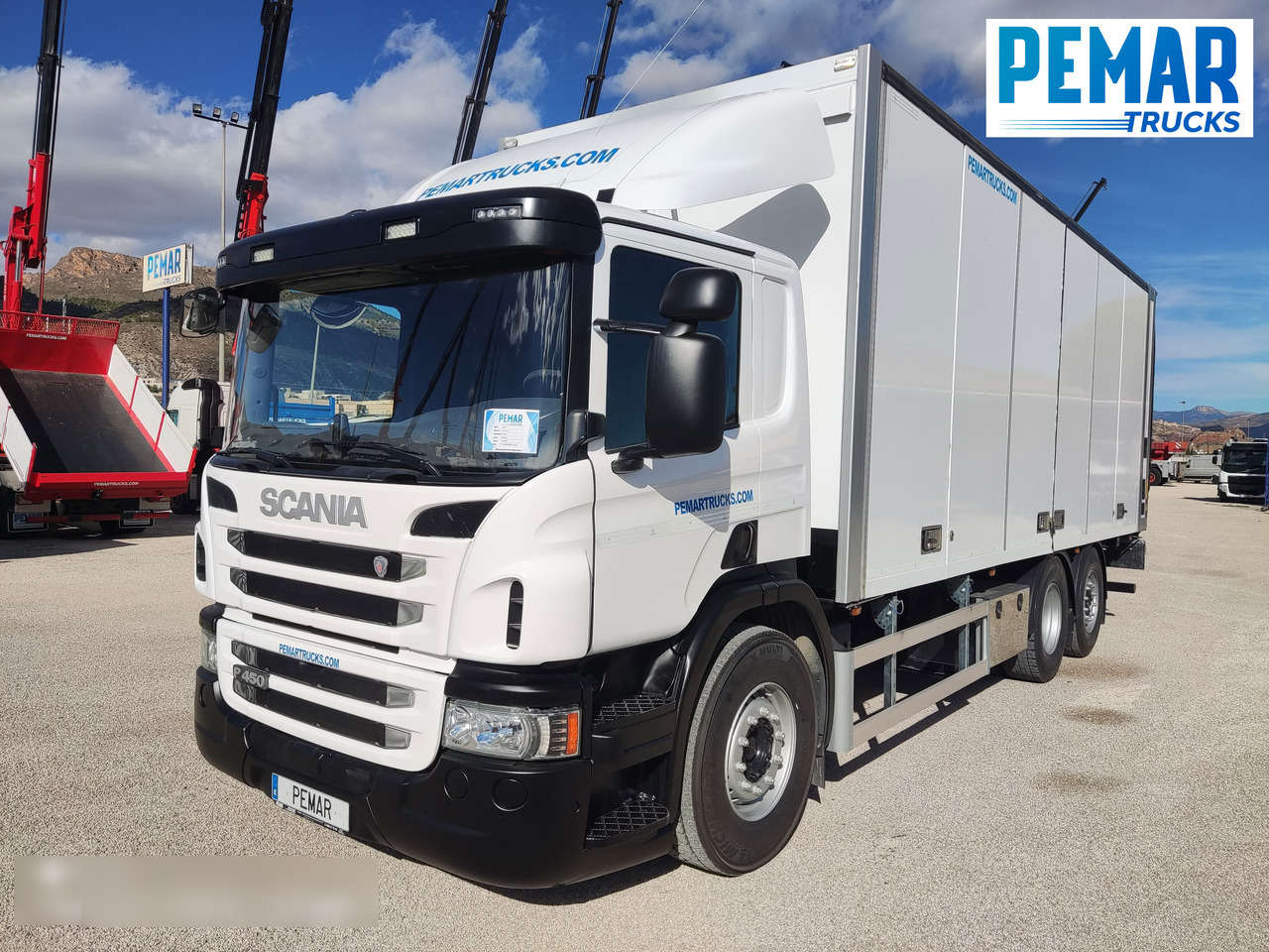 SCANIA P 450 6X2 CAJA CERRADA - Kamion sa zatvorenim sandukom: slika 1 SCANIA P 450 6X2 CAJA CERRADA - Kamion sa zatvorenim sandukom: slika 1