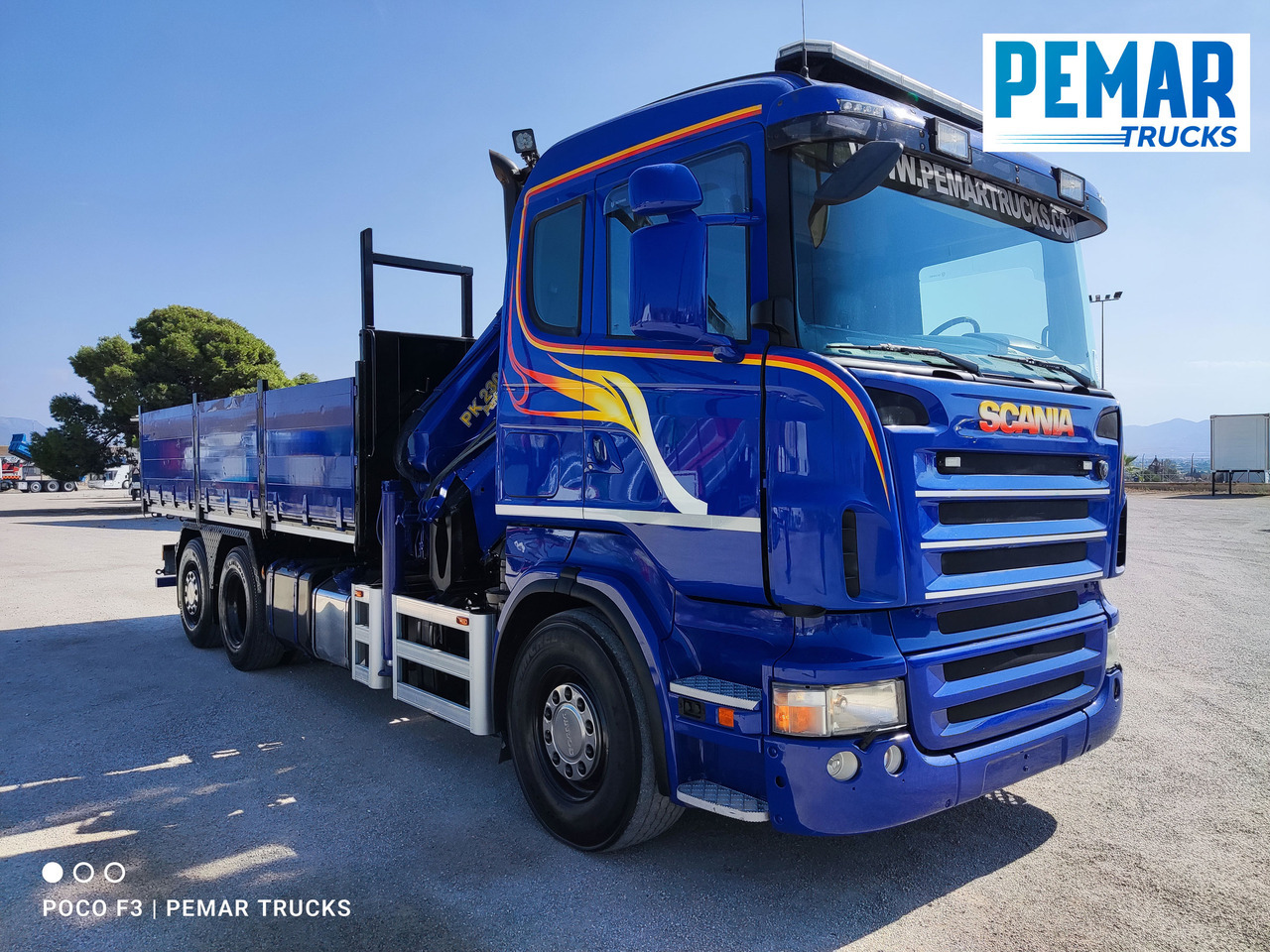 SCANIA R 420 6X2 GRUA PALFINGER PK 23002 BASCULANTE - Istovarivač, Kamion sa dizalicom: slika 4 SCANIA R 420 6X2 GRUA PALFINGER PK 23002 BASCULANTE - Istovarivač, Kamion sa dizalicom: slika 4