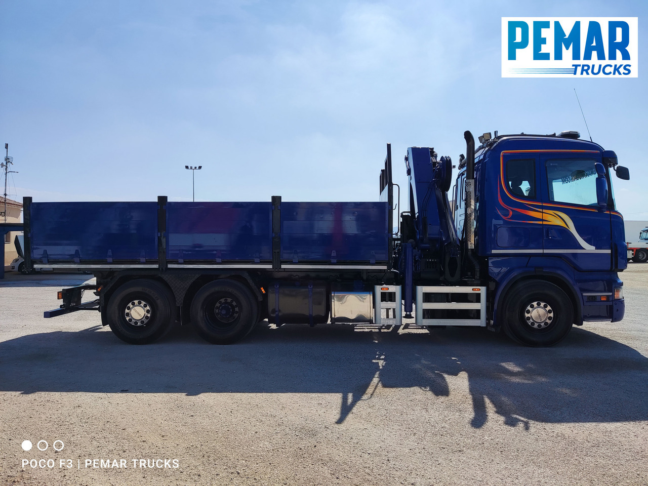 SCANIA R 420 6X2 GRUA PALFINGER PK 23002 BASCULANTE - Istovarivač, Kamion sa dizalicom: slika 5 SCANIA R 420 6X2 GRUA PALFINGER PK 23002 BASCULANTE - Istovarivač, Kamion sa dizalicom: slika 5