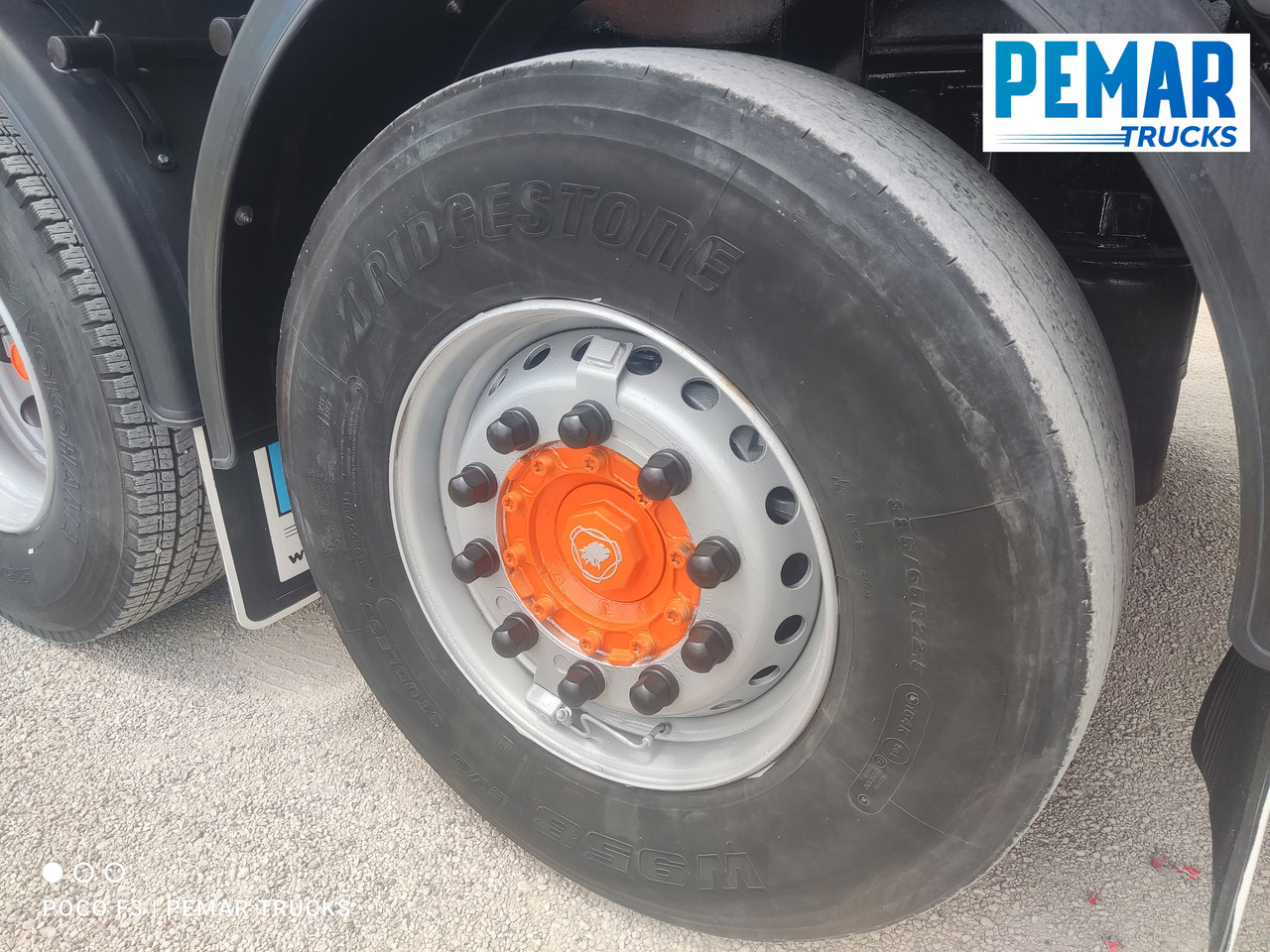 Kamion sa tovarnim sandukom, Kamion sa dizalicom SCANIA R 540 6X2 GRUA CAJA FIJA: slika 27