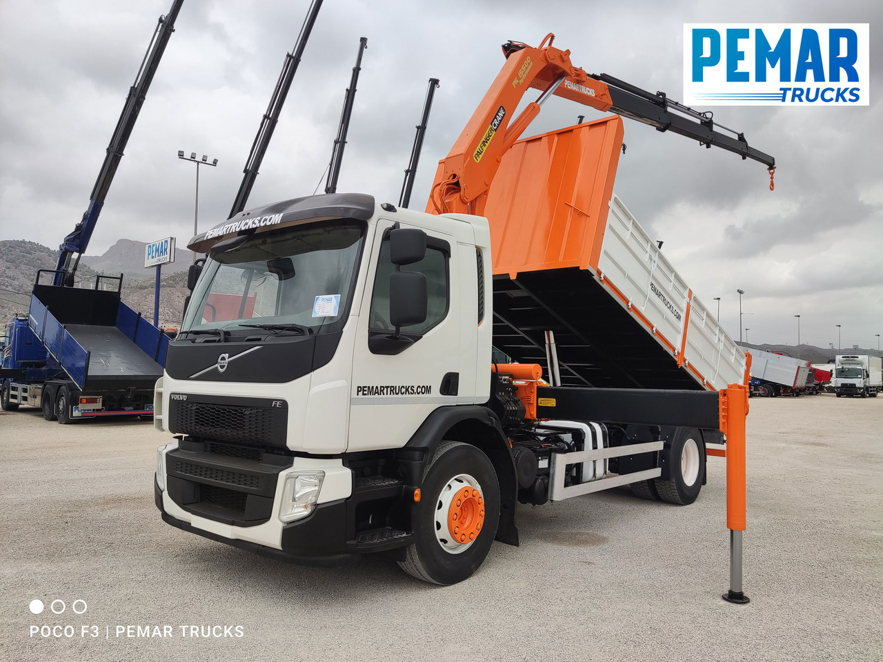VOLVO FE 280 GRUA BASCULANTE 18T EURO 6 - Kamion sa dizalicom: slika 1 VOLVO FE 280 GRUA BASCULANTE 18T EURO 6 - Kamion sa dizalicom: slika 1
