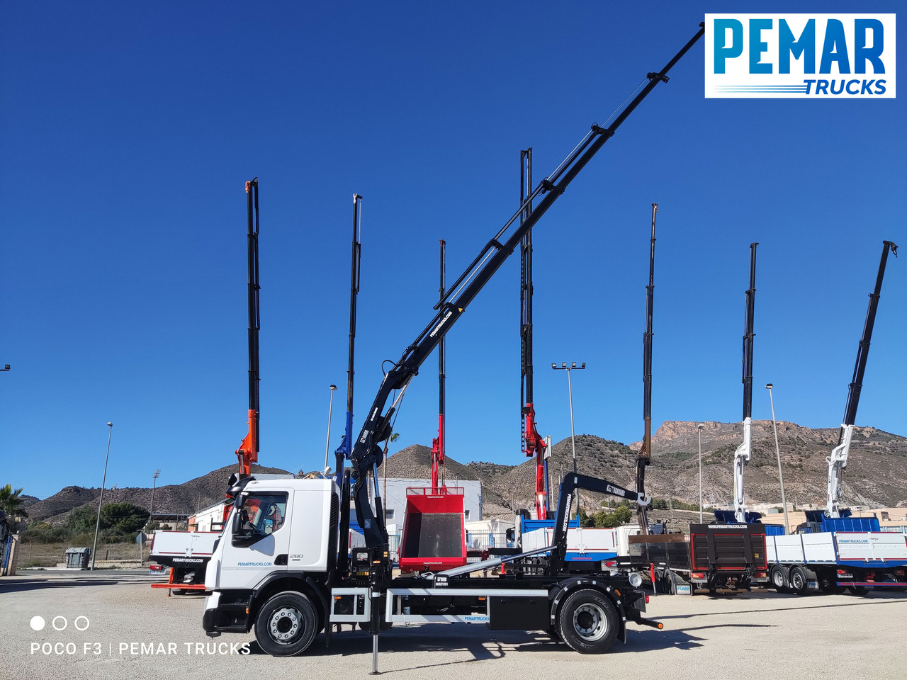 VOLVO FE 280 GRUA MULTILIFT 18T EURO 6 - Istovarivač, Kamion sa dizalicom: slika 5 VOLVO FE 280 GRUA MULTILIFT 18T EURO 6 - Istovarivač, Kamion sa dizalicom: slika 5