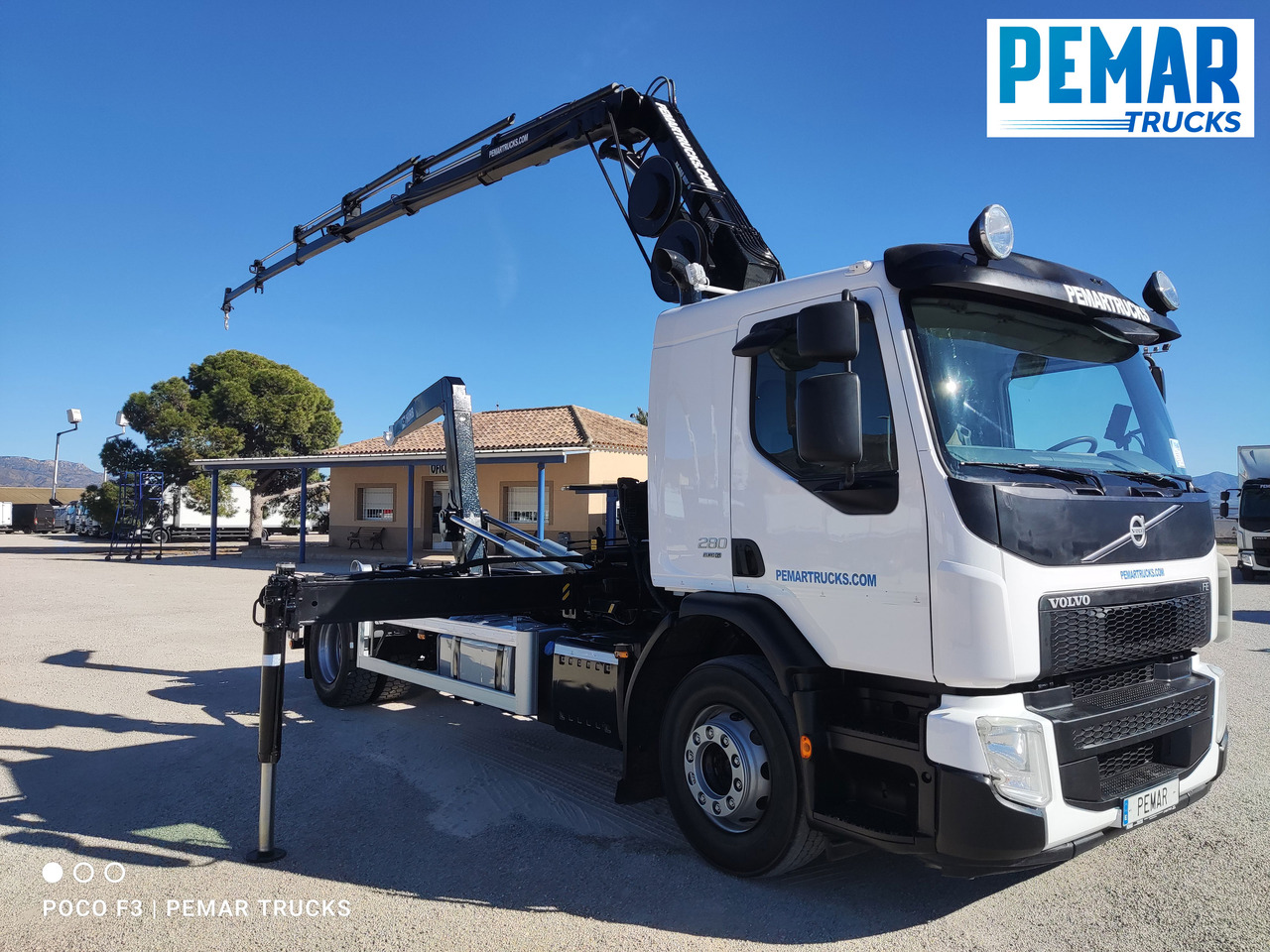 VOLVO FE 280 GRUA MULTILIFT 18T EURO 6 - Istovarivač, Kamion sa dizalicom: slika 3 VOLVO FE 280 GRUA MULTILIFT 18T EURO 6 - Istovarivač, Kamion sa dizalicom: slika 3