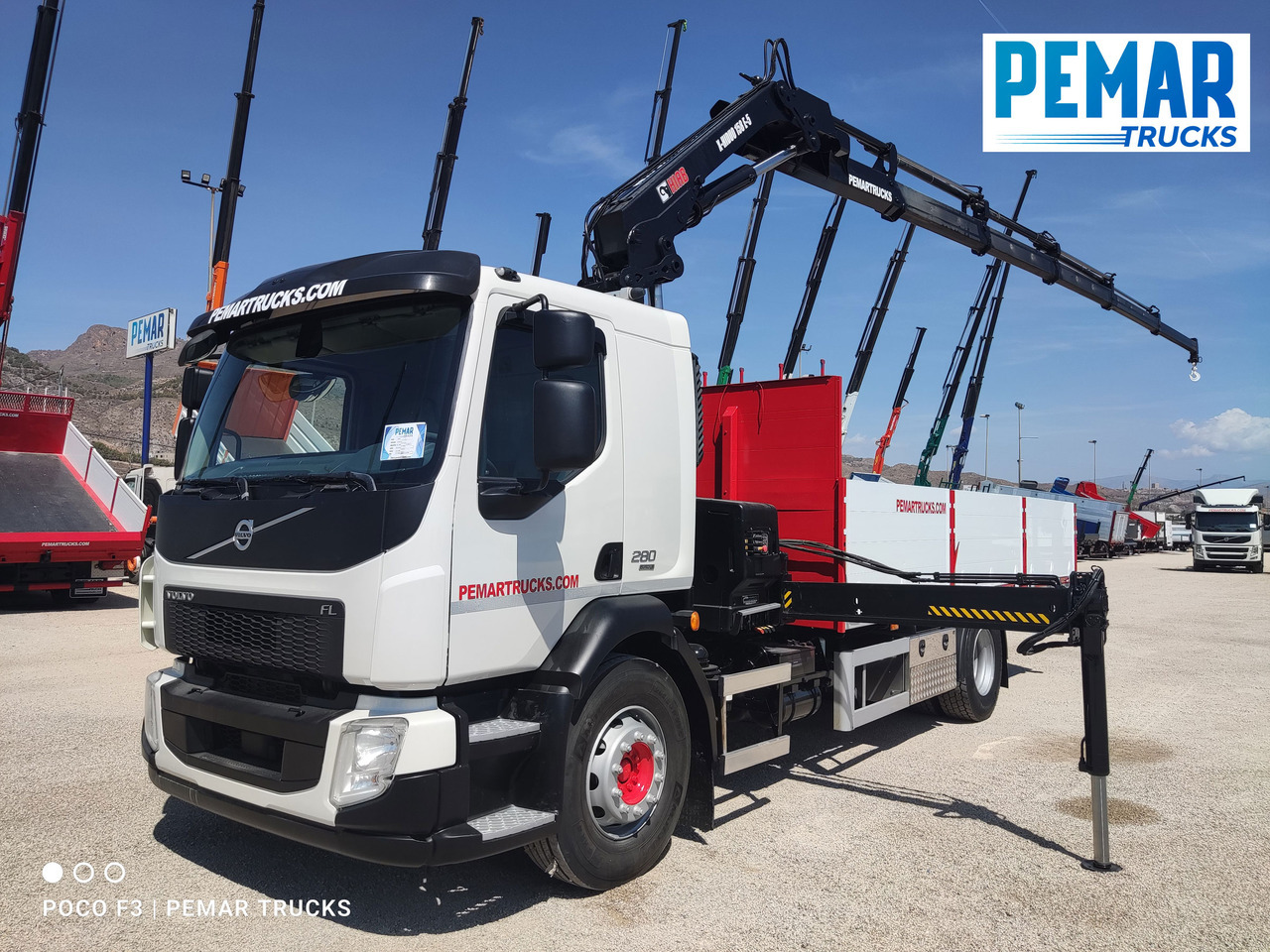 VOLVO FL 280 GRUA CAJA FIJA EURO 6 - Kamion sa dizalicom: slika 1 VOLVO FL 280 GRUA CAJA FIJA EURO 6 - Kamion sa dizalicom: slika 1