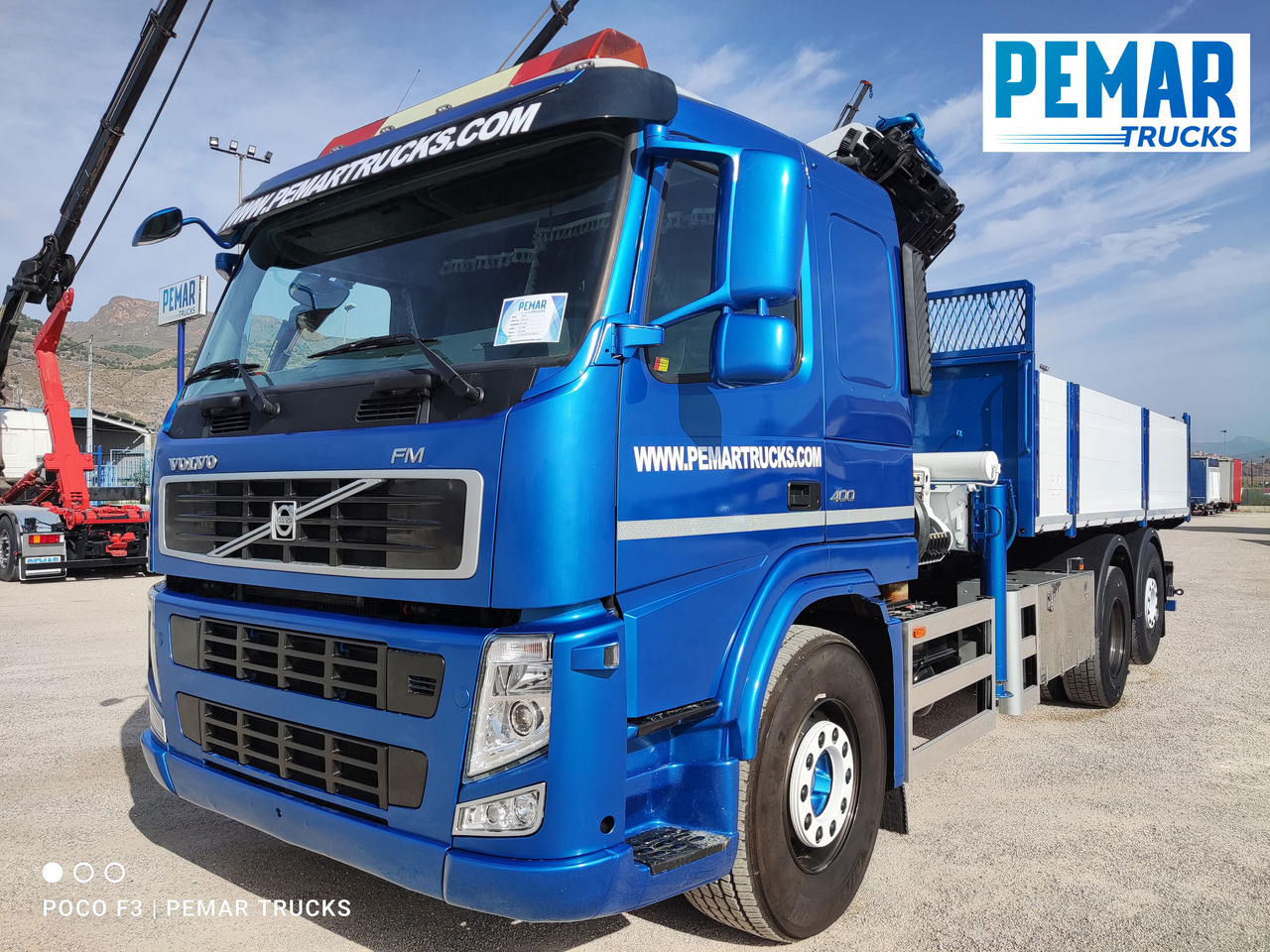 VOLVO FM 400 6X2 GRUA PALFINGER PK 23002 BASCULANTE - Istovarivač, Kamion sa dizalicom: slika 2 VOLVO FM 400 6X2 GRUA PALFINGER PK 23002 BASCULANTE - Istovarivač, Kamion sa dizalicom: slika 2