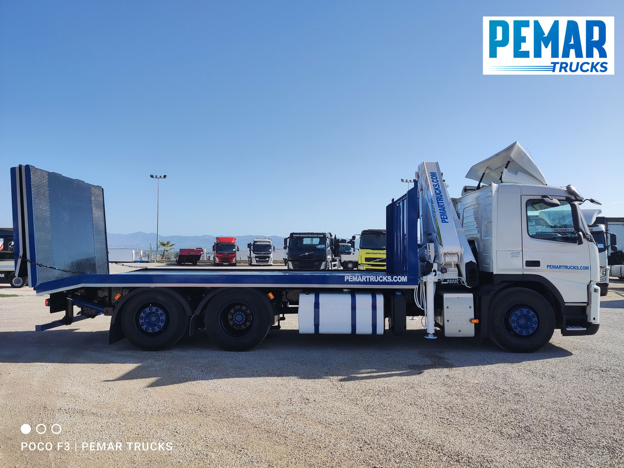 VOLVO FM 410 6X2 GRUA PORTAMAQUINARIA - Kamion za prevoz automobila, Kamion sa dizalicom: slika 5 VOLVO FM 410 6X2 GRUA PORTAMAQUINARIA - Kamion za prevoz automobila, Kamion sa dizalicom: slika 5