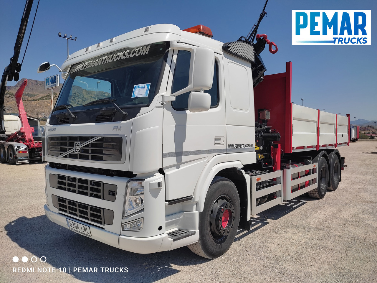 VOLVO FM 440 6X4 GRUA BASCULANTE - Istovarivač, Kamion sa dizalicom: slika 2 VOLVO FM 440 6X4 GRUA BASCULANTE - Istovarivač, Kamion sa dizalicom: slika 2