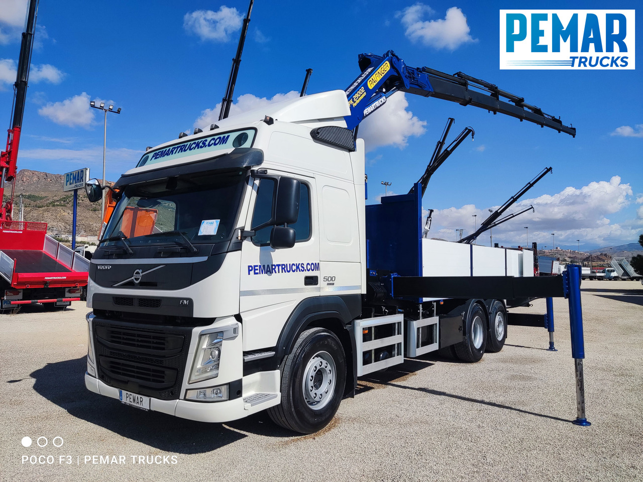 VOLVO FM 500 6X2 GRUA CAJA FIJA - Kamion sa dizalicom: slika 1 VOLVO FM 500 6X2 GRUA CAJA FIJA - Kamion sa dizalicom: slika 1