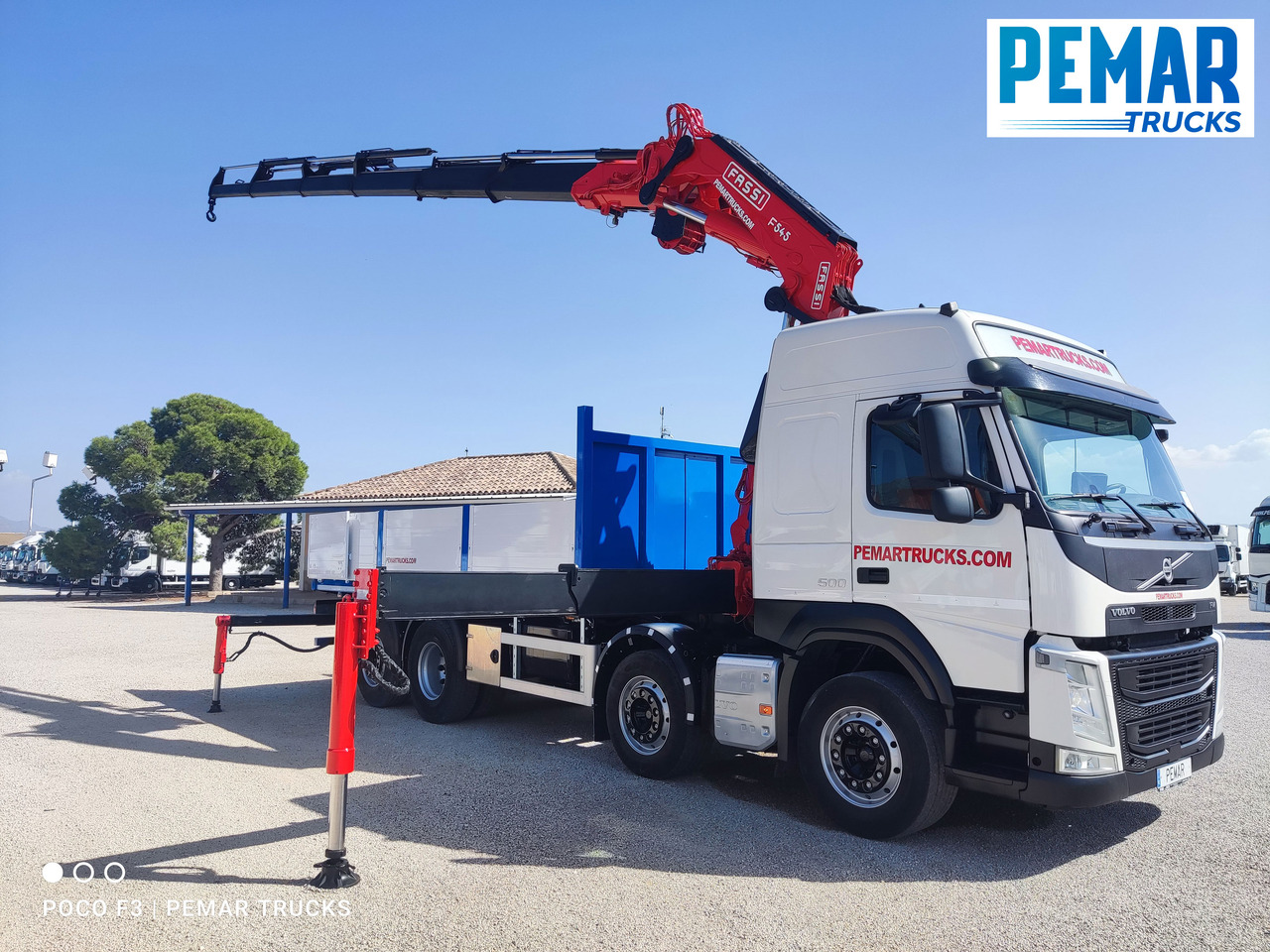 VOLVO FM 500 8X2 GRUA CAJA FIJA 32T - Kamion sa dizalicom: slika 3 VOLVO FM 500 8X2 GRUA CAJA FIJA 32T - Kamion sa dizalicom: slika 3