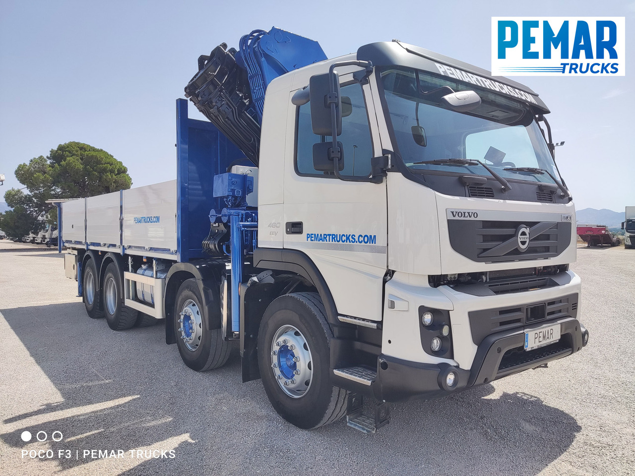 VOLVO FMX 460 8X4 GRUA CAJA FIJA ABIERTA - Kamion sa tovarnim sandukom: slika 4 VOLVO FMX 460 8X4 GRUA CAJA FIJA ABIERTA - Kamion sa tovarnim sandukom: slika 4