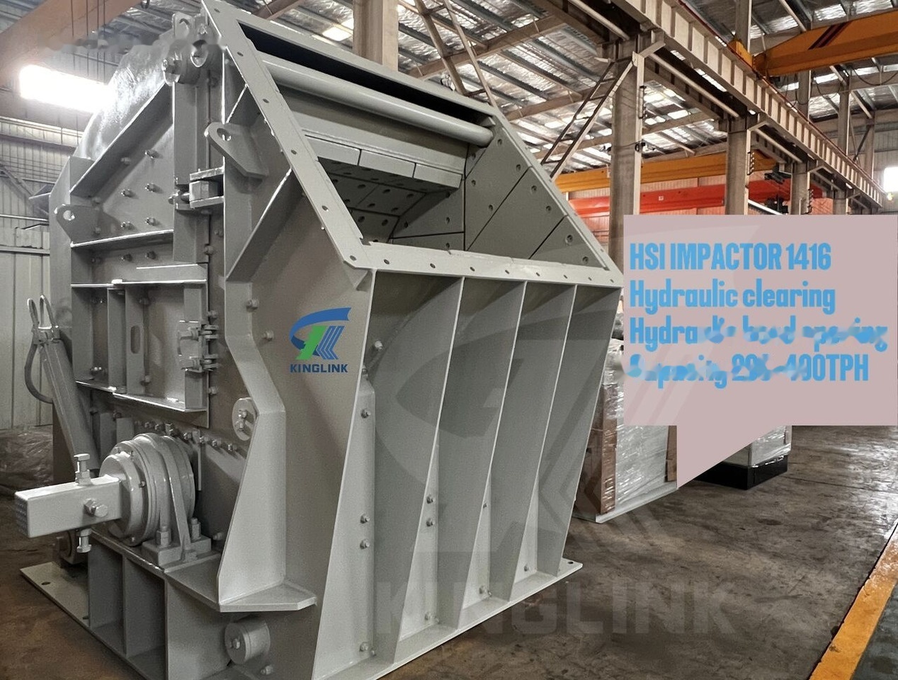 Kinglink HSI Impactor KPF1416 - Udarna drobilica: slika 2 Kinglink HSI Impactor KPF1416 - Udarna drobilica: slika 2