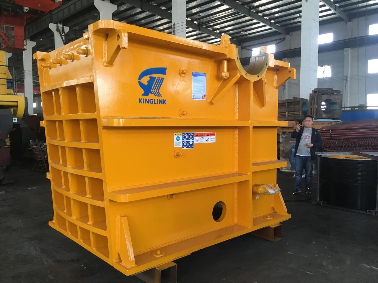 Čeljusna drobilica novi Kinglink KPE1200x1000 Primary Jaw Crusher for Quarry: slika 8