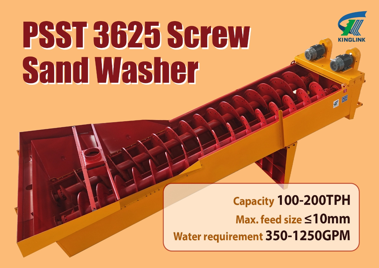 Kinglink TTSW3625 Fine Material Washer | Sand Screw Washer - Sito: slika 1 Kinglink TTSW3625 Fine Material Washer | Sand Screw Washer - Sito: slika 1
