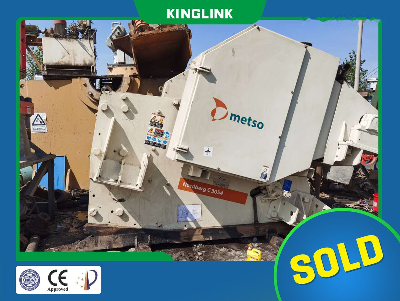 Metso C3054 - Čeljusna drobilica: slika 1 Metso C3054 - Čeljusna drobilica: slika 1