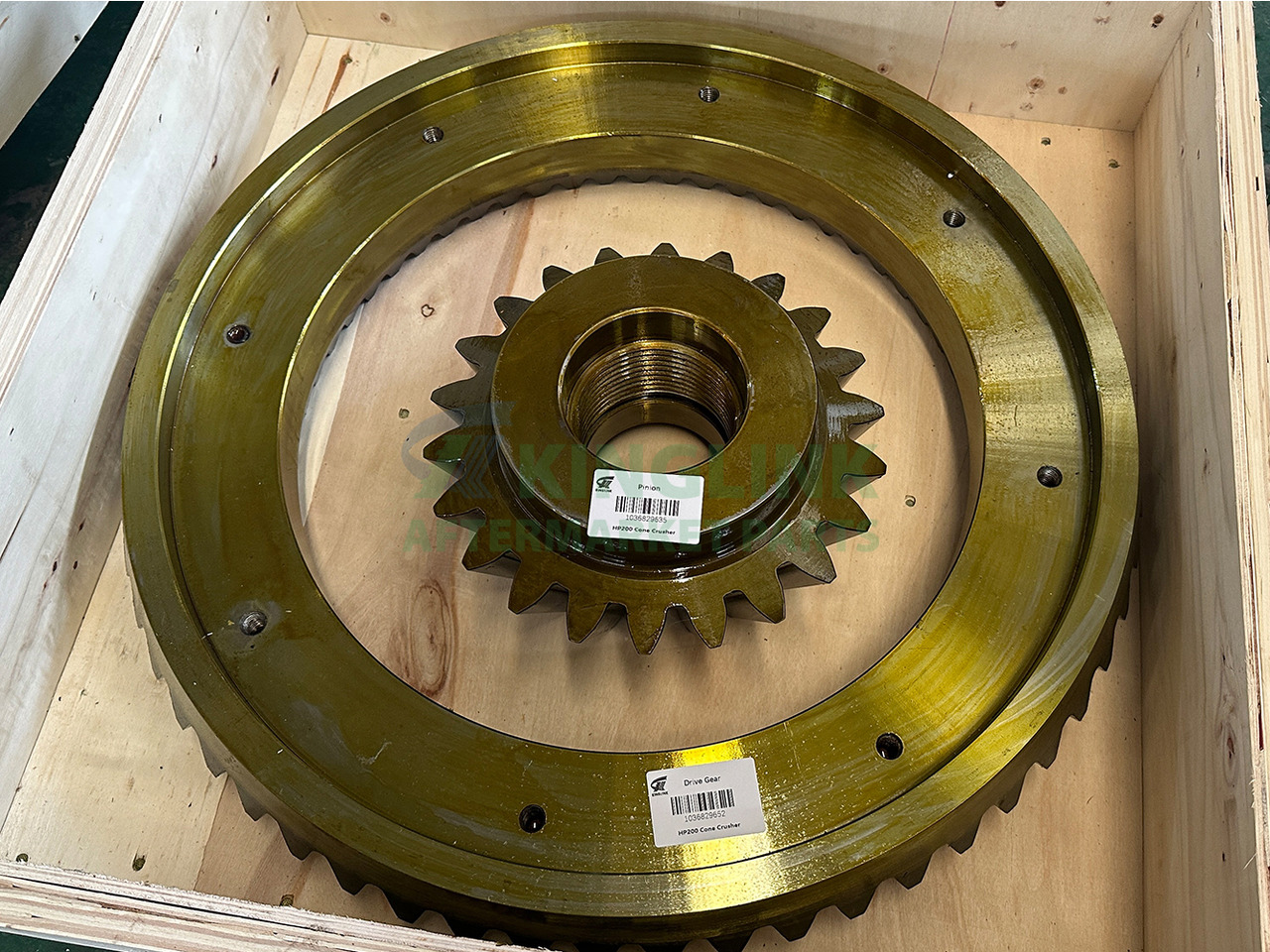 KINGLINK Copper Alloy Drive Gear 1036829652 1036829635 For HP200 Cone Crusher - Rezervni deo za Građevinska mašina: slika 2 KINGLINK Copper Alloy Drive Gear 1036829652 1036829635 For HP200 Cone Crusher - Rezervni deo za Građevinska mašina: slika 2