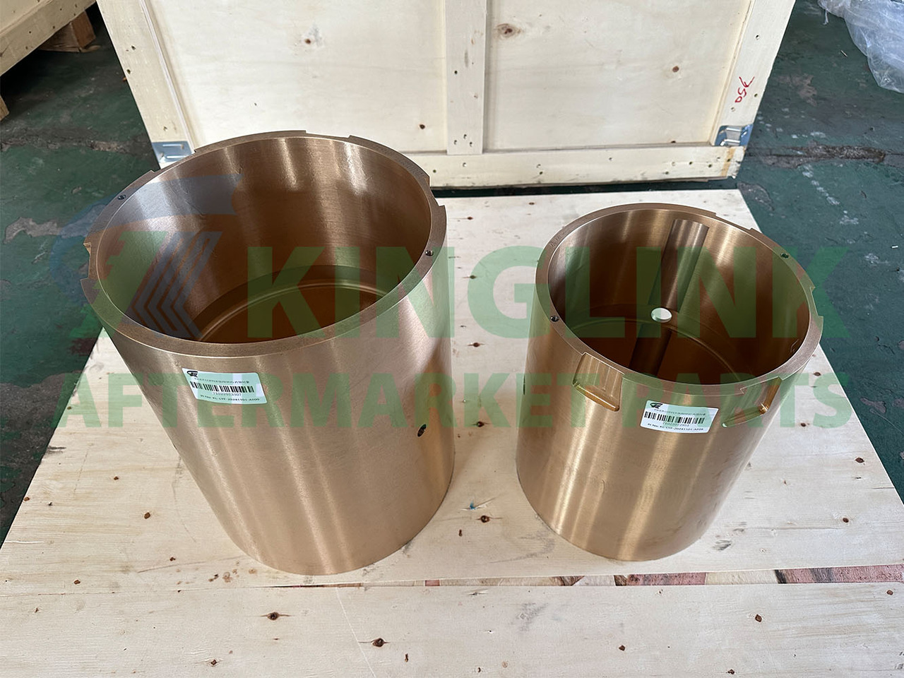 KINGLINK Copper Alloy Inner Eccentric Bushing 1022072951For HP200 Cone Crusher - Rezervni deo za Građevinska mašina: slika 4 KINGLINK Copper Alloy Inner Eccentric Bushing 1022072951For HP200 Cone Crusher - Rezervni deo za Građevinska mašina: slika 4
