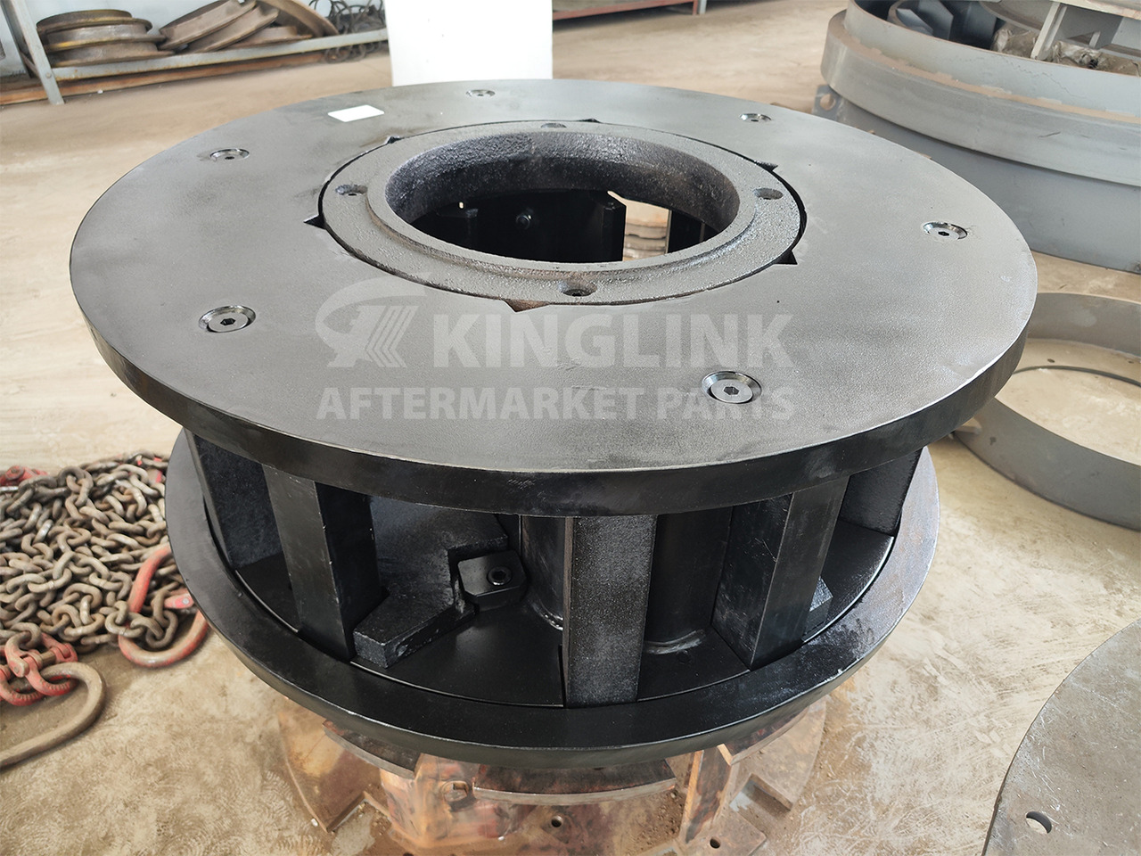 KINGLINK Wear Parts Rotor Assembly 17023233 for TV85 Vertical Impact Crusher - Rezervni deo za Građevinska mašina: slika 2 KINGLINK Wear Parts Rotor Assembly 17023233 for TV85 Vertical Impact Crusher - Rezervni deo za Građevinska mašina: slika 2