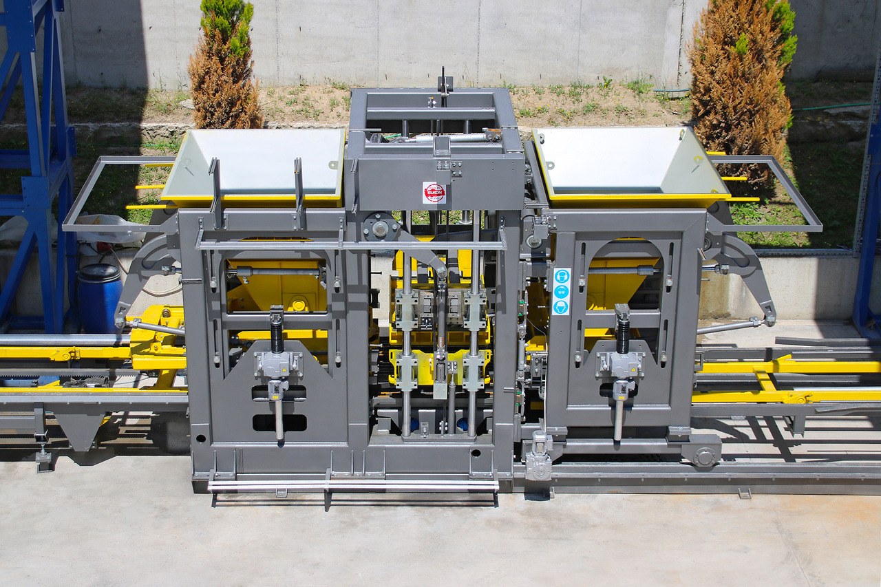 ELKON ELKOBLOCK-S36 FULLY AUTOMATIC SINGLE LAYER Concrete Block Machine - Građevinska mašina: slika 2 ELKON ELKOBLOCK-S36 FULLY AUTOMATIC SINGLE LAYER Concrete Block Machine - Građevinska mašina: slika 2