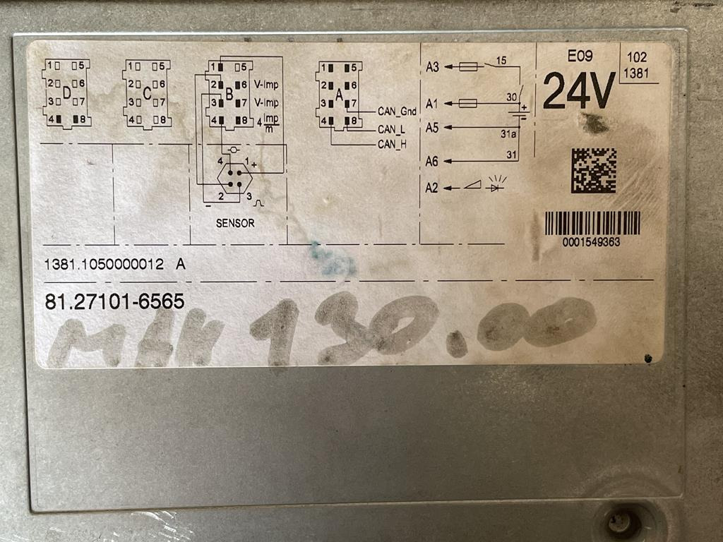 MAN VDO - 81.27101-6565 - Tahograf za Kamion: slika 3 MAN VDO - 81.27101-6565 - Tahograf za Kamion: slika 3