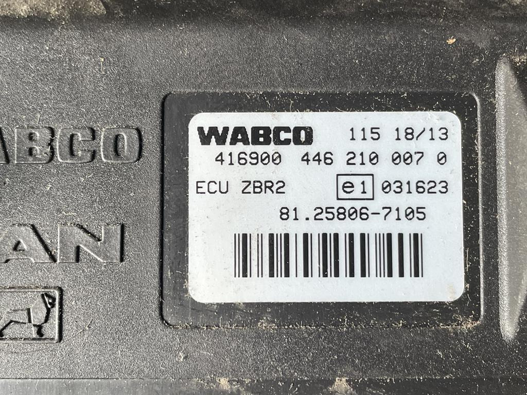 WABCO ECU ZBR2 FOR MAN - 81.25806.7105 - Upravljačka jedinica za Kamion: slika 2 WABCO ECU ZBR2 FOR MAN - 81.25806.7105 - Upravljačka jedinica za Kamion: slika 2