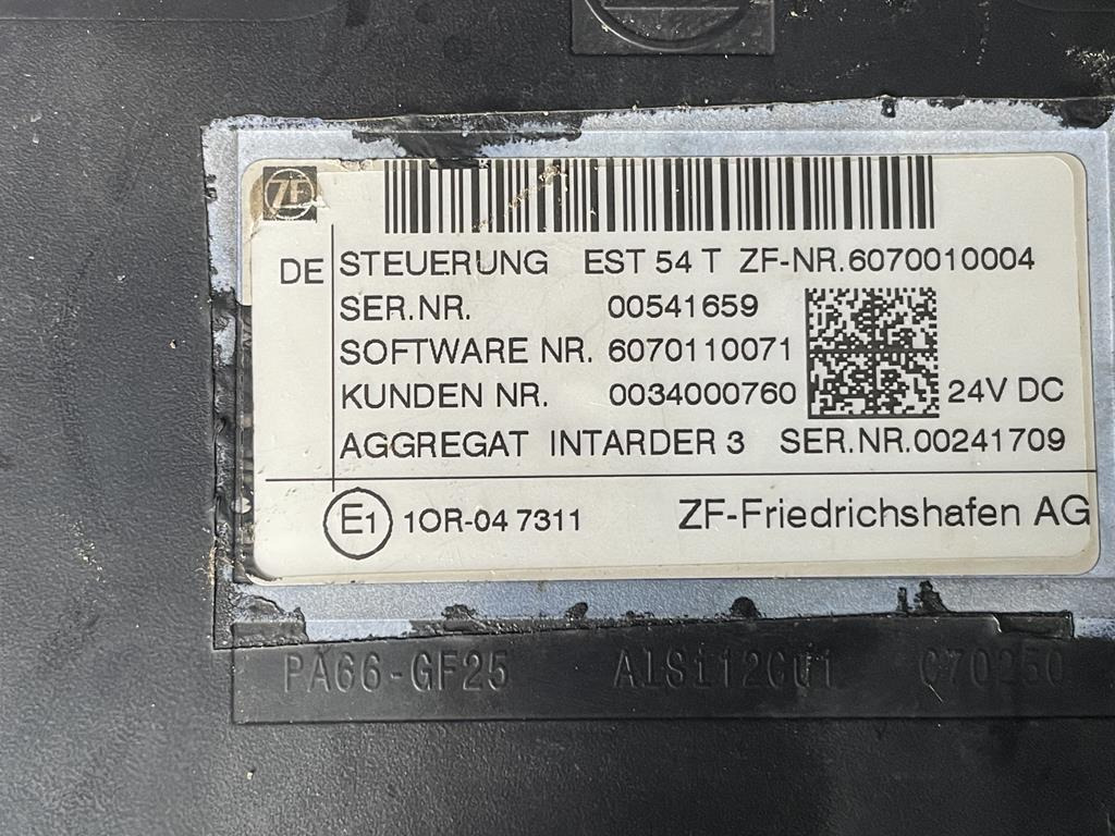 ZF INTARDER 3 - 6070010004 - Upravljačka jedinica za Kamion: slika 2 ZF INTARDER 3 - 6070010004 - Upravljačka jedinica za Kamion: slika 2