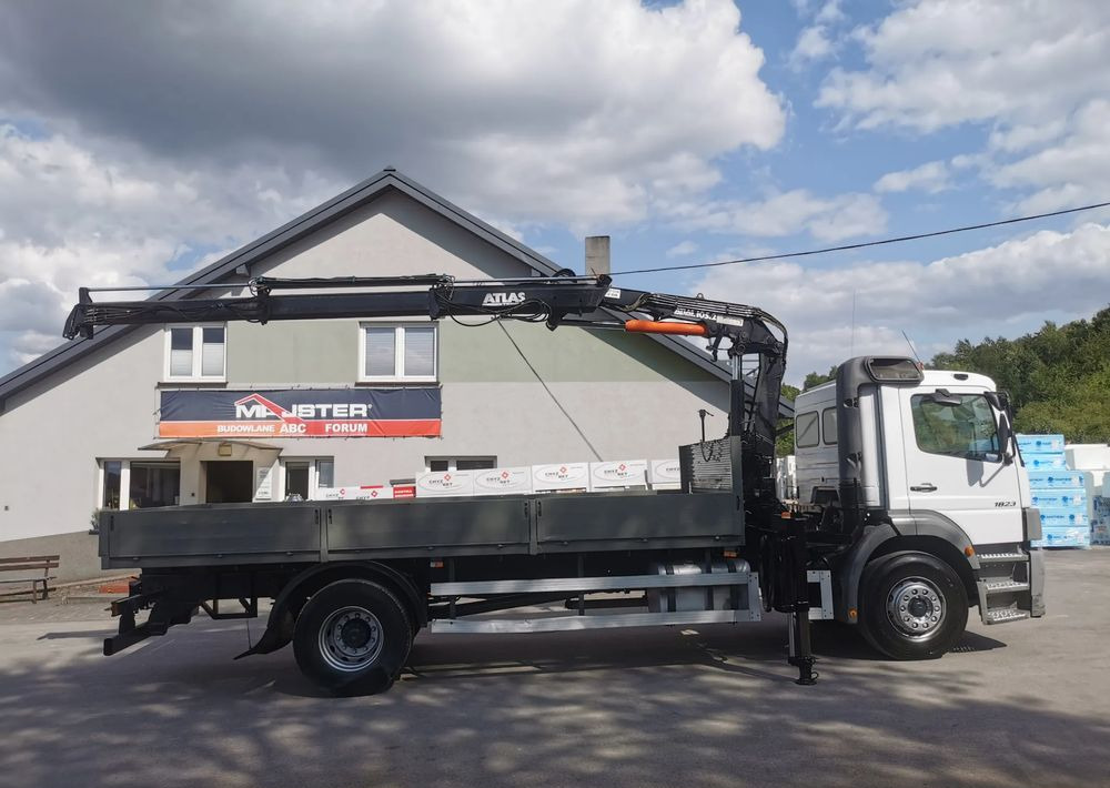 Mercedes-Benz Atego 1823 żuraw HDS Atlas 105.2 koła 315/80R22,5 - Kamion sa tovarnim sandukom, Kamion sa dizalicom: slika 3 Mercedes-Benz Atego 1823 żuraw HDS Atlas 105.2 koła 315/80R22,5 - Kamion sa tovarnim sandukom, Kamion sa dizalicom: slika 3