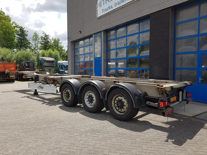 Fliegl SDS 380 MULTI BPW Disc Lift axle - Poluprikolica za prevoz kontejnera/ Poluprikolica sa promenjivim sandukom: slika 3 Fliegl SDS 380 MULTI BPW Disc Lift axle - Poluprikolica za prevoz kontejnera/ Poluprikolica sa promenjivim sandukom: slika 3