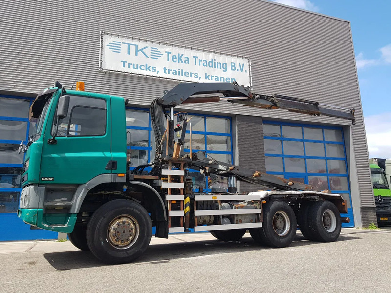 Ginaf M 3335 S 6x6 Palfinger PK 14080 + NCH - Kamion sa kablovskim sistemom, Kamion sa dizalicom: slika 1 Ginaf M 3335 S 6x6 Palfinger PK 14080 + NCH - Kamion sa kablovskim sistemom, Kamion sa dizalicom: slika 1