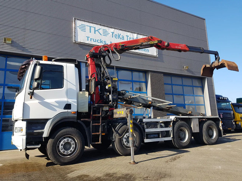 Ginaf X 4241 S 8x4 NCH Z-Crane Epsilon Palfinger Q170Z88 - Kamion sa kablovskim sistemom, Kamion sa dizalicom: slika 1 Ginaf X 4241 S 8x4 NCH Z-Crane Epsilon Palfinger Q170Z88 - Kamion sa kablovskim sistemom, Kamion sa dizalicom: slika 1