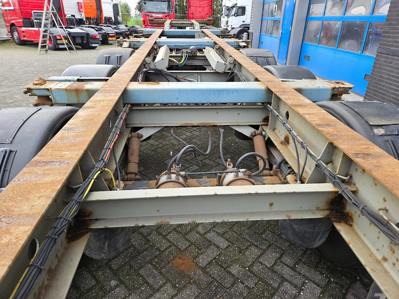 Poluprikolica za prevoz kontejnera/ Poluprikolica sa promenjivim sandukom Krone SDC 27 04B BPW Drum brakes: slika 20