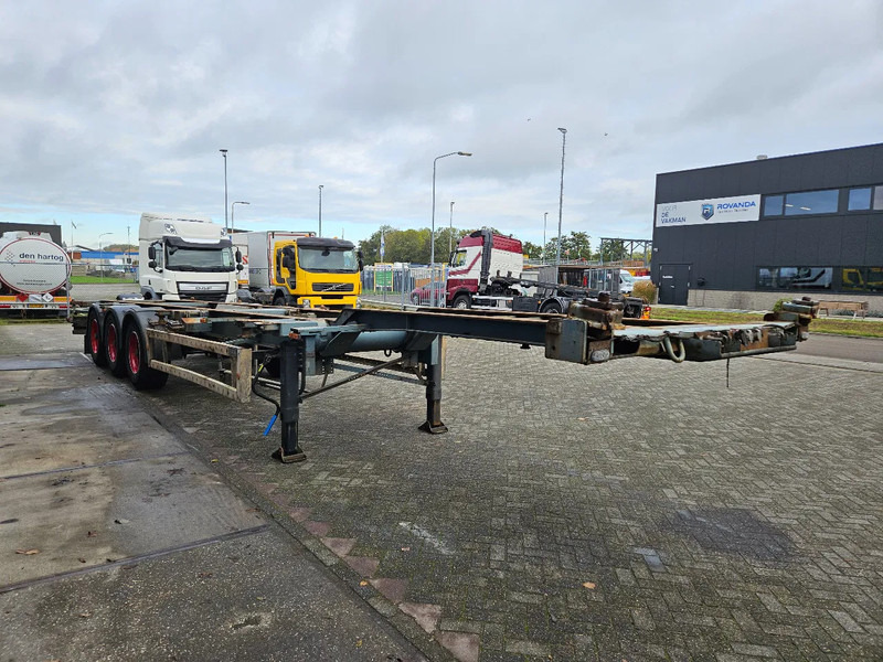 Poluprikolica za prevoz kontejnera/ Poluprikolica sa promenjivim sandukom Krone SDC 27 04B BPW Drum brakes: slika 7