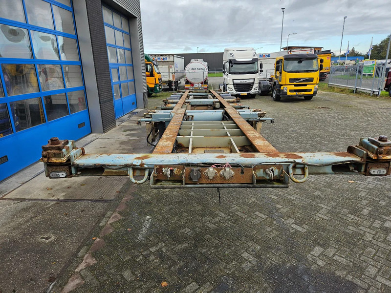 Poluprikolica za prevoz kontejnera/ Poluprikolica sa promenjivim sandukom Krone SDC 27 04B BPW Drum brakes: slika 8